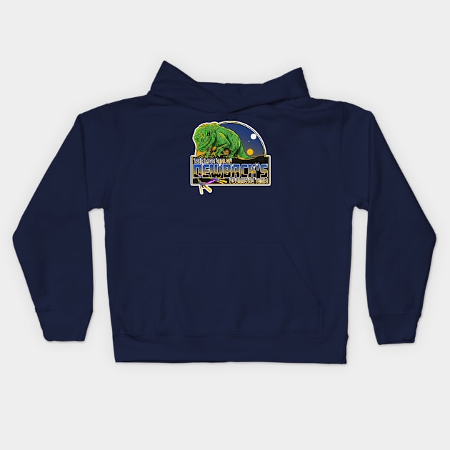 Mos Eisley Dewback's Kids Hoodie by Harley Warren